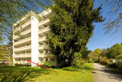 Bezugsfrei ab September: Moderne 3,5-Zimmer-Wohnung mit Balkon im Grünen