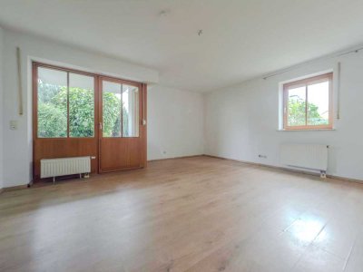 Charmante 1- ZKB Erdgeschosswohnung mit Tiefgarage und Garten in Augsburg-Lechhausen zu vermieten!