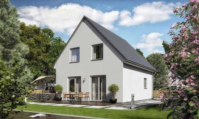 massiv und energieeffizient gebaut, Preis inkl. Grundstück