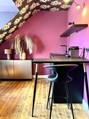 Designorientieres 2 Zimmer Apartment komplett ausgestattet an Einzelperson zu vermieten