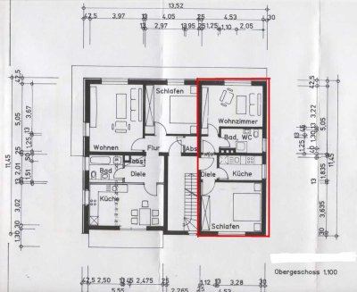 Vollständig renovierte 2-Raum-Wohnung, Küche + Bad in Hövelhof