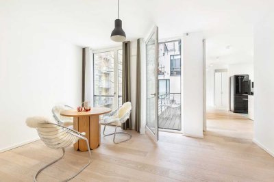 Pappelallee, Prenzlauer Berg: 2-Zimmer zzgl. Essküche, Neubau, West-Balkon, Lift, E-Effizienz A