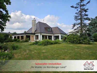 Repräsentative Unternehmervilla mit großzügigem Garten und Doppelgarage in Neunkirchen - Speikern