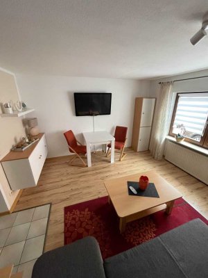 PAUSCHALMIETE - Möblierte 1,5 Zi. Erdgeschosswohnung in Glattbach bei Aschaffenburg – ab 01.08.25