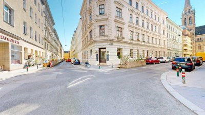 Phänomenale Altbau-Wohnung nahe Donaukanal | 2 Zimmer - 82m² | saniert | hoher Wohnkomfort