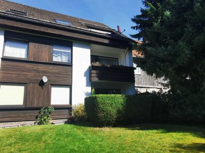 Wohngefühl mit Parkblick: Modernisierte Erdgeschosswohnung mit Terrasse in Silberborn