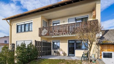 Gemütliche 2-Zimmer-Wohnung mit Südterrasse, Gartenanteil und EBK in ruhiger Lage von Westenhausen