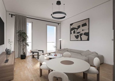 Klassische Architektur, modernes Wohnen – 3 Zimmer im kernsanierten Altbau