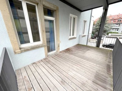 7070 - 2-Zimmerwohnung mit großem Balkon nähe Günther-Klotz-Anlage!