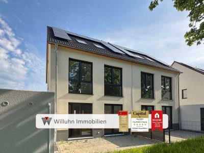 Ihr Traumhaus mit eigenem Garten l KFW55 l Einbauküche I Garage l Wärmepumpe und PV-Anlage