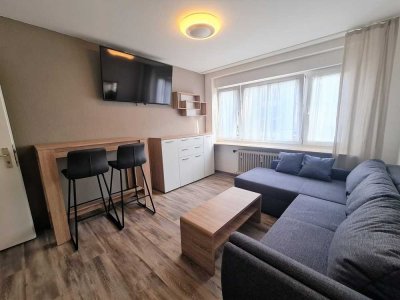 ab 01.08 - möblierte 2 Zimmer Wohnung  in Pforzheim Zentrum -  400 Meter vom HBF Pforzheim
