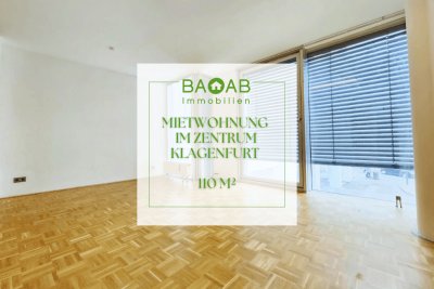HELLE 110 M² WOHNUNG IM HERZEN VON KLAGENFURT | FRISCH RENOVIERT | AB SOFORT VERFÜGBAR