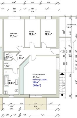 Erstbezug helle 4-Zimmer Wohnung in Schwedeneck