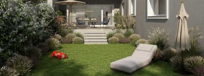 ERSTBEZUG NACH ENERGETISCHER SANIERUNG - Gartenoase! Pempelfort/4-Zimmer/2 Bäder/Große Terrasse!