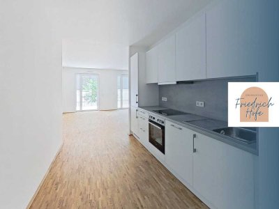 MODERN WOHNEN: 3-Zimmer-Neubauwohnung mit Einbauküche und Sonnenbalkon im Wohnquartier "Großherzo...