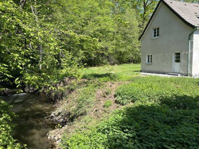 1754 m2 Naturidylle mit Bachlauf – KfW 55 EE gefördert, individuell gestaltbar!