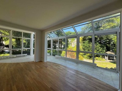 ** LOFTARTIGES WOHNEN ** MIT ZAUBERHAFTEM GARTEN, WOHNKÜCHE, DOPPELGARAGE UVM.