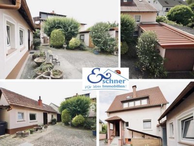 2 auf 1 Streich: Vorderhaus + Hinterhaus mit Nebengebäude + 2 Garagen