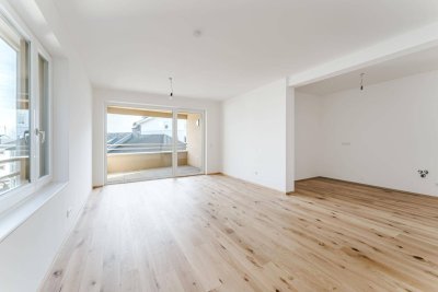 4-Zimmer oder mit 3-Zimmer und Schrankraum - im ZENTRUM von Vöcklabruck - NEUBAU - Dachgarten optional