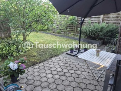 Tauschwohnung: 3ZKB Wohnung in Kinderhaus mit Garten und Terrasse
