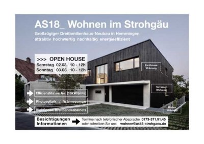 Erstbezug: attraktive Familien-Wohnung im Grünen