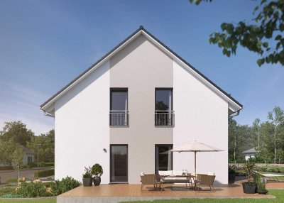 Klassische Architektursprache und hohen Individualität. Technik-, und Finishpaket, mit Grundstück!!!