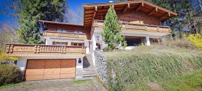 geräumige und sanierte Villa mit ZWEITWOHNSITZBESCHEINIGUNG in wunderschöner Lage mit Panoramablick auf den WILDEN KAISER