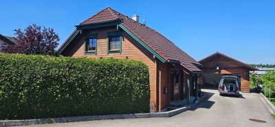 Haus mit Traunsteinblick