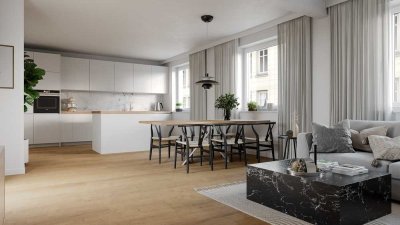 DÜSSELDORF-Bilk: "dreiraumwohnen im SUITES88."