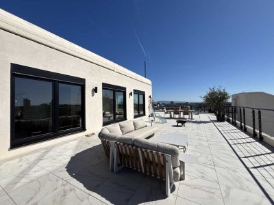 Luxuriöses Penthouse mit ca. 212 m² Dachterrasse und Panoramablick über Mannheim
