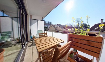 LÖ komfortabel, ruhig und zentral mit Küche und Südbalkon