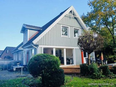 Langwedel – Modernes Schwedenhaus mit dem Zauber von Bullerbü und sehr viel Platz zum Leben