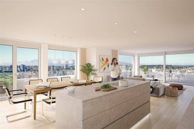 Bregenz: Einzigartiges Aussichtspanorama in Penthouse