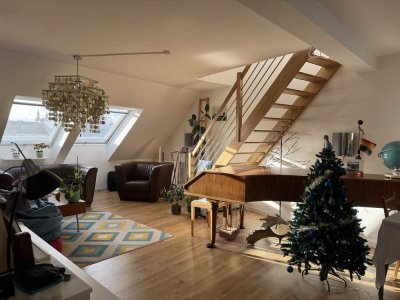 Zentrale Maisonette-Wohnung mit Küche