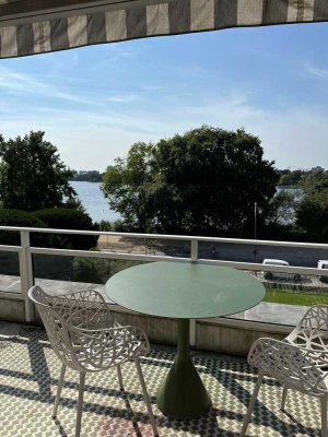 1. Alster Reihe - Penthouse - Wasser Zugang