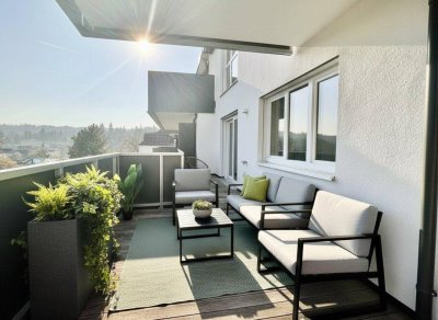 WOW-Weitblick! Exklusive 4-Zimmer-Neubauwohnung mit Außenfläche &amp; Tiefgarage - PROVISIONSFREI