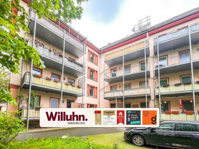 Attraktive Wohnung im 1. Obergeschoss mit Balkon und Tageslichtbad