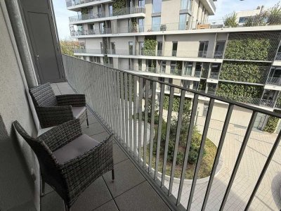 Moderne vollmöblierte 2-Zimmer-Wohnung– verfügbar ab 1. Juni. Modern Fully Furnished 2-Room Apart.