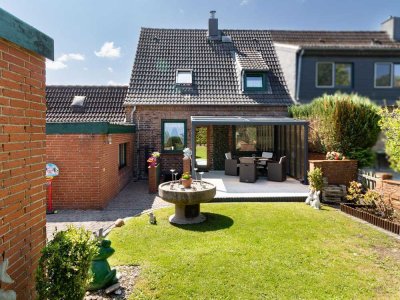 Stadtnah wohnen, ruhig leben – Reihenendhaus in bester Lage von Schleswig