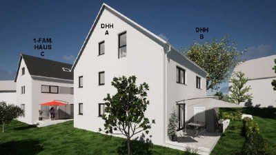 LÄNDLICH WOHNEN: NEUBAU DHH IN SCHLIER-WETZISREUTE