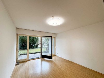Gepflegtes, helles 1-Zimmer Appartement mit Terrasse und Einbauküche