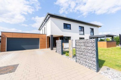Repräsentative Unternehmervilla in Feldrandlage von Schaafheim – Stil, Raum & Komfort auf top Niveau