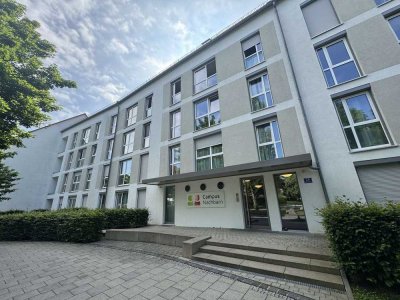 WG-Zimmer, möbliert, geteilte Einbauküche und Badezimmer