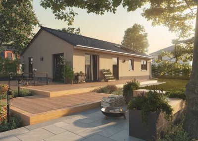 ebenerdiger moderner Bungalow in Petershagen - zum Festpreis und mit Bauzeitgarantie