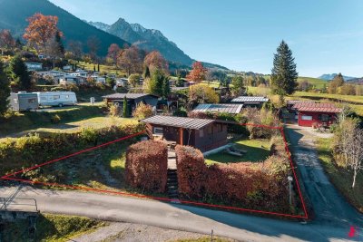 FREIZEITWOHNSITZ! Gemütliche Hütte auf Campingplatz – mit Blick auf den Walchsee