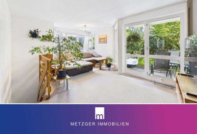 Charmante Kapitalanlage: Sonnige 3,5-Zimmer-Wohnung mit Terrasse und Garten in Süd-Lage