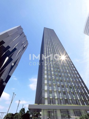 41. Etage - Den Blick, den nur wenige haben: DC2 Tower