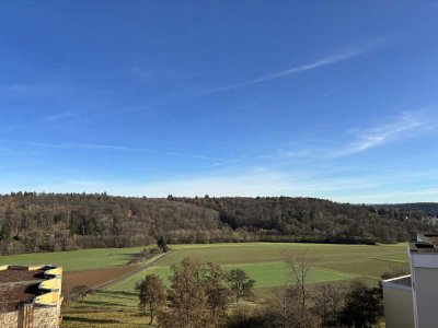 4,5-Zimmer-Wohnung frisch renoviert und in ruhiger Lage mit tollem Ausblick - 2 Balkone
