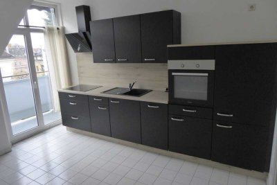 Hoch hinaus ins Dachgeschoss mit einer schicken EBK! - Schöne 2-Raum mit Balkon in Kappel