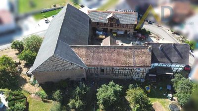 Pferdehof /Bauernhof in Fritzlar Haddamar : Einzigartiges Anwesen ( Dreiseitenhof)